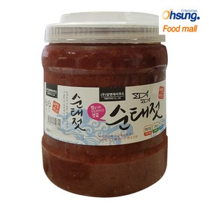 [오성식품] 순태젓2kg 양념젓갈, 1개, 2kg