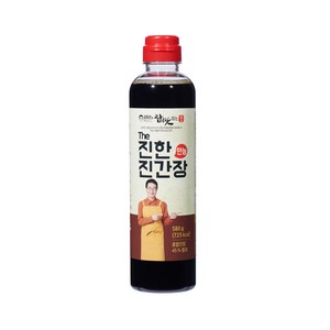 김하진의 참맛있는맛 The 진한 만능 진간장, 580g, 1개