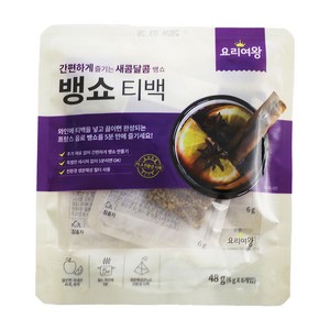 요리여왕 뱅쇼 티백 (6g x 8개입) 1팩, 48g, 8개입, 2개