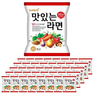 삼양 맛있는라면 봉지 115g, 40개