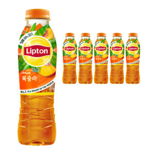 립톤 아이스티 펫 복숭아, 500ml, 36개