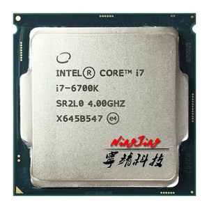 인텔 코어 i7-6700k i7 6700 K i7 6700 K 4.0 GHz 중고 쿼드 코어 8 스레드 91W CPU 프로세서 LGA 1151