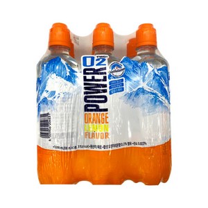 파워오투 오렌지레몬, 500ml, 6개