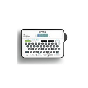 [EPSON]엡손 LW-K200BK(블랙) 라벨 프린터 라벨기 라이터, 블랙, 1개