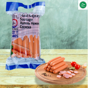 Halal Beef Sausages 할랄 소고기 소시지, 1개, 500g