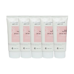 SJM 퍼펙트 안티 유브이 워터프루프 선크림 60ml-무료배송, 60ml, 5개