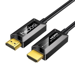 햅시 8K UHD HDMI 2.1 AOC 광 케이블, 5m, 1개