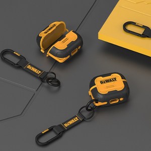 삼성 갤럭시 버즈3 버즈3프로 디월트 케이스 DeWALT 타이탄 케이스 (카라비너 키링 포함), 1개