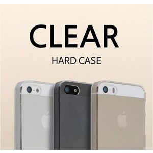 [D]클리어 투명 하드케이스 아이폰5/5S/SE/하드