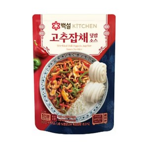 백설 고추잡채덮밥소스, 3개, 140g