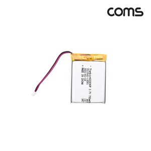 Coms 603040 충전지(배터리) 3.7V 700mAh UB916, 1개