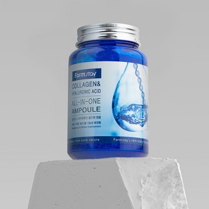 팜스테이 콜라겐 & 히아루론산 올인원 앰플, 250ml, 2개