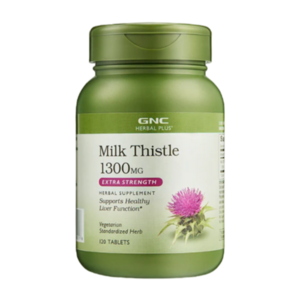 GNC 밀크시슬 1300mg 타블렛, 120정, 1개