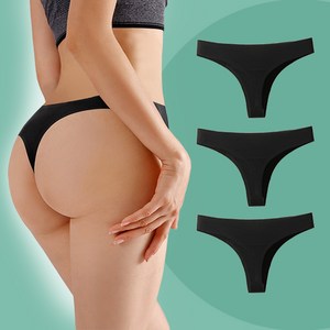 소프트홀릭 여성 노라인 무봉제 심리스 티팬티 3P 세트