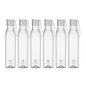 락앤락 데일리 밸런스 보틀, 화이트, 550ml, 6개