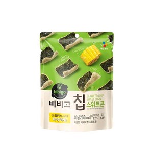 골든싸이]비비고칩_스위트콘40g, 24개, 40g