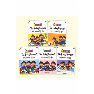 [DVD] NEW 우리는 세쌍둥이 1집세트 [5DVD+CD+영한대본] [THE BABY TRIPLETS]