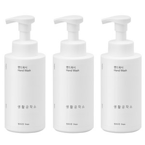 생활공작소 핸드워시 500ml 3입, 3개