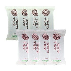 [서일농원] 서분례 명인청국장 + 매운청국장, 110g, 8개