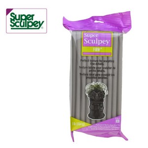 슈퍼 스컬피 1LB / 점토 폴리머클레이 sculpey 454g, 회색, 1개