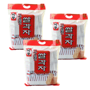 미왕 고소한 쌀과자, 250g, 3개