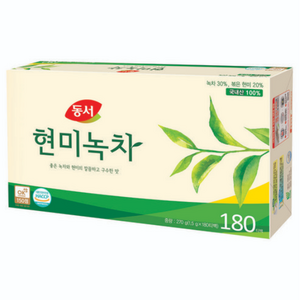 동서 현미녹차, 1.5g, 180개입, 5개