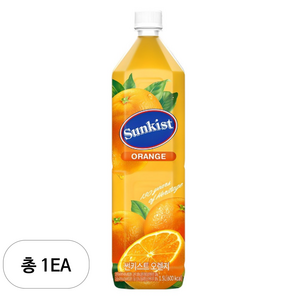 썬키스트 오렌지주스, 1.5L, 1개