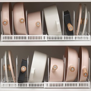 1+1 확장형 후라이팬 정리대 2p세트