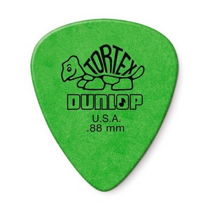 Dunlop Totex 스탠다드 1.14mm 퍼플 기타 피크 12팩, 0.88mm, 36 Pack, Geen