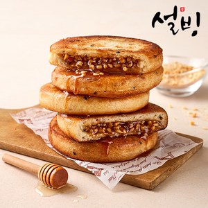 설빙 추억의 꿀호떡 5개입x2개(총10개입), 2개, 450g