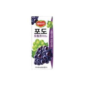 델몬트 포도 드링크, 190ml, 64개