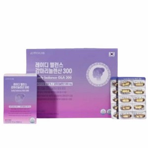 레이디 밸런스 감마리놀렌산 300/ lady balance gla 300 /750mg /120정, 120정, 1개