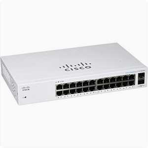 시스코 CBS110-24T 24포트 기가비트 이더넷 2 SFP 스위칭 허브 사무실 랜 공사 소호 19인치 랙타입 CISCO 학교 관공서 인터넷 유선 비지니스 소규모 스마트