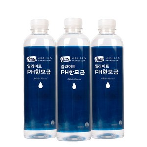 일라이트 PH한모금 10배 알칼리수 규소수 미네랄워터, 500ml, 20개