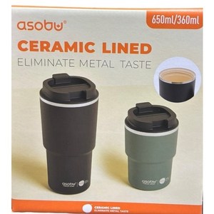 아소부 보온보냉 머그세트 650ml+360ml, 1. 1번 상품, 1개