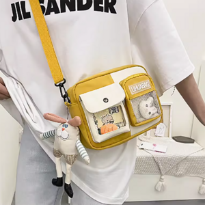 틴즐 초등학생 여자 귀여운 미니 크로스백 핸드백 휴대폰 가방 보조 토끼가방 포켓 메신져백