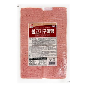 사조오양 불고기 구이햄 1kg, 1개