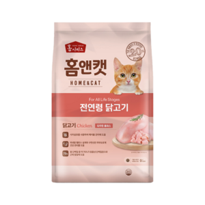 대한사료 홈캣 5kg 고양이사료 길냥이 전연령, 1개