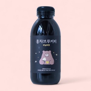 홍차브루커피 바닐라맛 더치커피, 1개, 1개입, 500ml