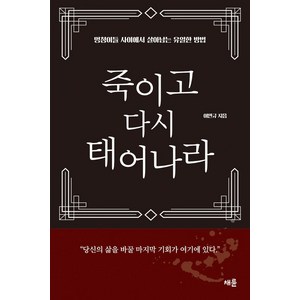 죽이고 다시 태어나라:멍청이들 사이에서 살아남는 유일한 방법, 채륜, 이민규