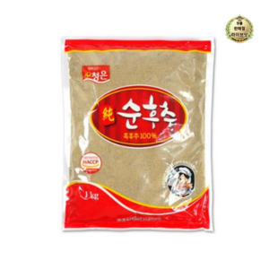 청은 순후추, 1kg, 2개