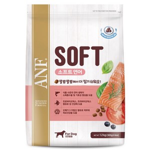 ANF 소프트 5.4kg 연어 치킨 말랑한 강아지 습식사료 기호성 좋은 사료 기호성좋은강아지사료