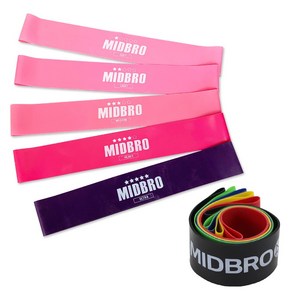 루프밴드 탄력 고무 라텍스 밴드 힙업 스쿼트 라텍스 운동 고무밴드, 블러썸 3단계, 1개