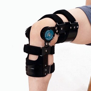 코루닷컴 의료용 각도조절 무릎보조기 ACL PCL BRACE 전방십자인대, 강화플라스틱/ACL(전방), 좌, M, 1개