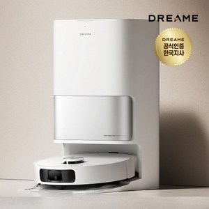 [공식] 25년 최신상 10 000pa 드리미 무선 물걸레전용 AI 로봇청소기 L10s Ultra Gen2, 화이트