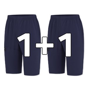 등산반바지 기능성 스판 밴딩 팬츠 1+1