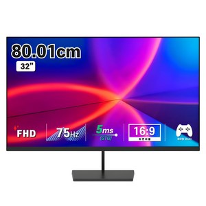 디엑스 FHD 초슬림 베젤리스 모니터, 80.6cm, DX320HDMI(무결점)