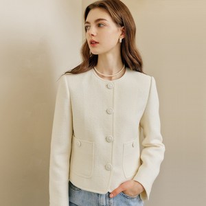 룩캐스트 여성용 MICCA TWEED JACKET