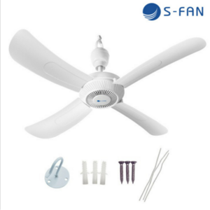 S-FAN 타프팬 캠핑 선풍기 천장 실링팬 S-FAN50 220V 화이트 캠핑 숏모드, S-FAN 50 220V 캠핑 (No.700)