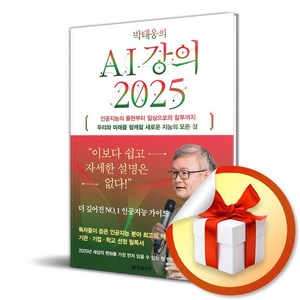 박태웅의 AI 강의 2025 (마스크제공), 한빛비즈, 박태웅